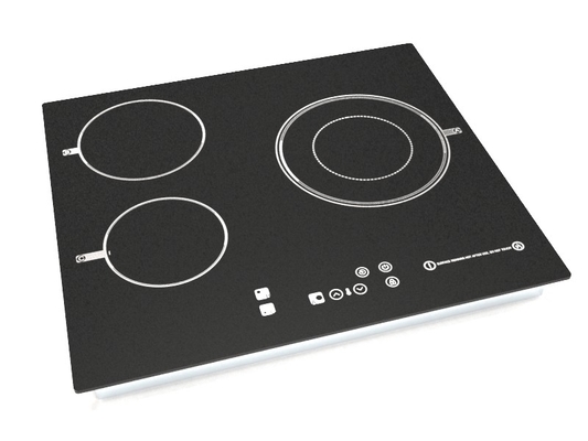 fornello di induzione ceramico nero