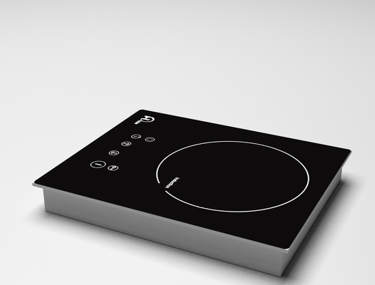 Metal l'abitazione dell'induzione singola Cooktop del bruciatore, Bulit-nel singolo fornello di induzione 2200W