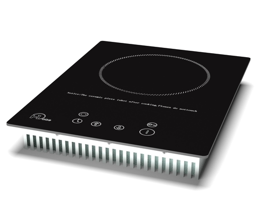 Bruciatore Cooktop ceramico di vetro di protezione asciutta del punto di ebollizione singolo con la funzione della serratura di sicurezza del bambino