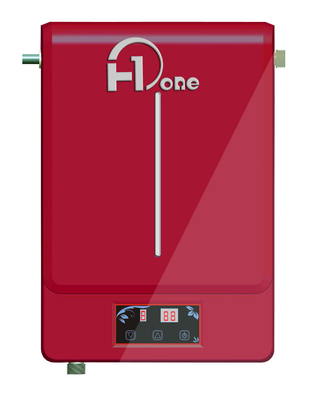 Sicurezza fissata al muro dello scaldabagno 6000W di induzione Tankless rossa ed alta efficienza