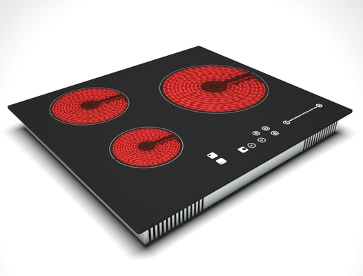 Può essere usato ad alta qualità ceramica del fornello di zona del BBQ tre ed a potere economico 6200W